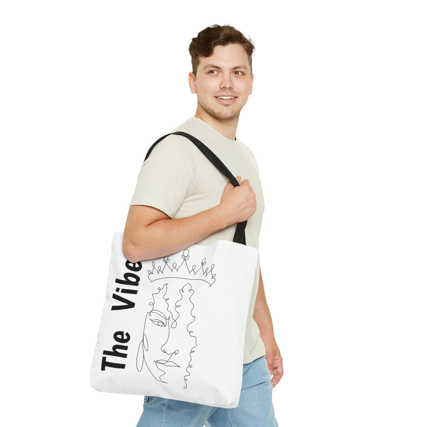 The Vibe Tote Bag - In White