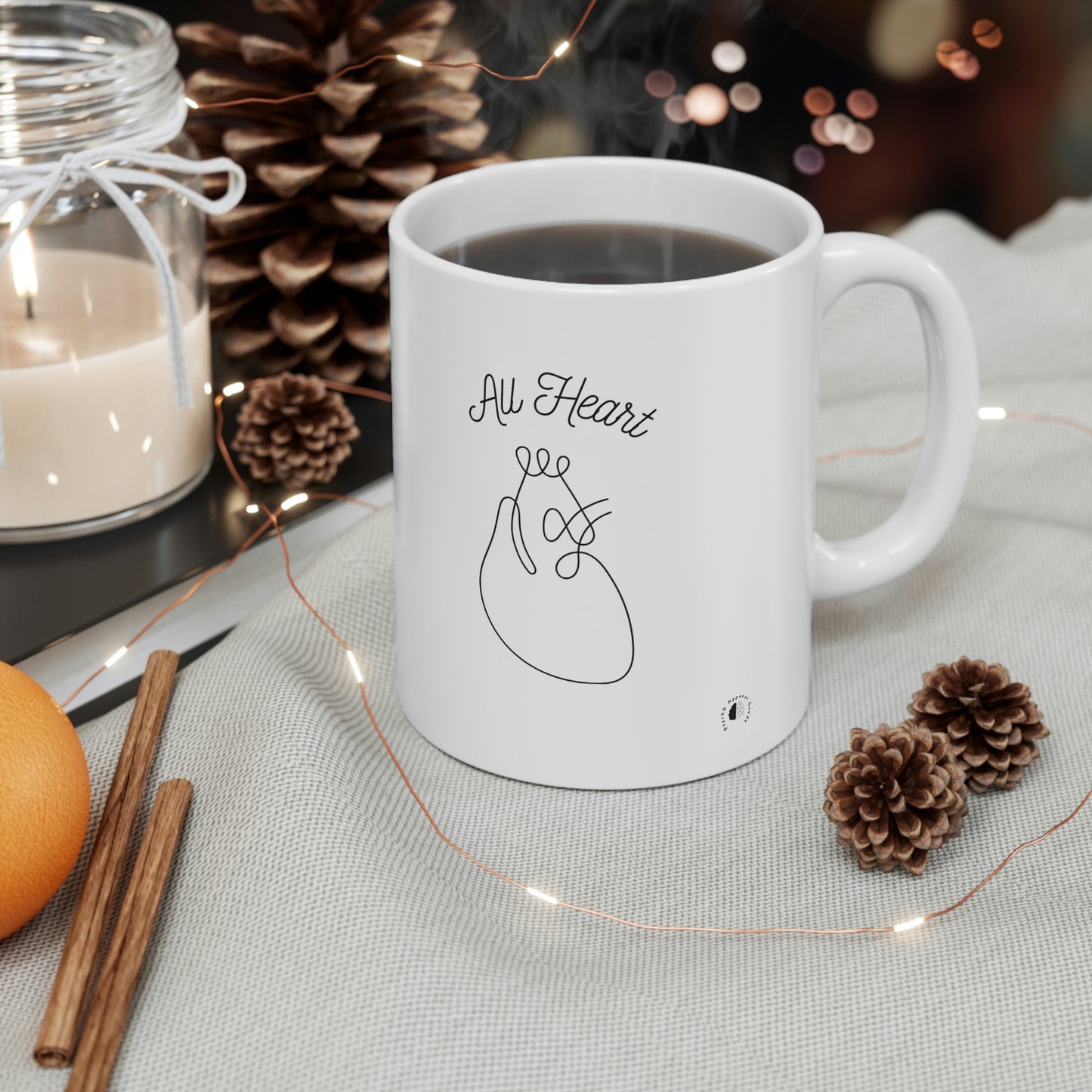 Give it All Your Heart Ceramic Mug 11oz