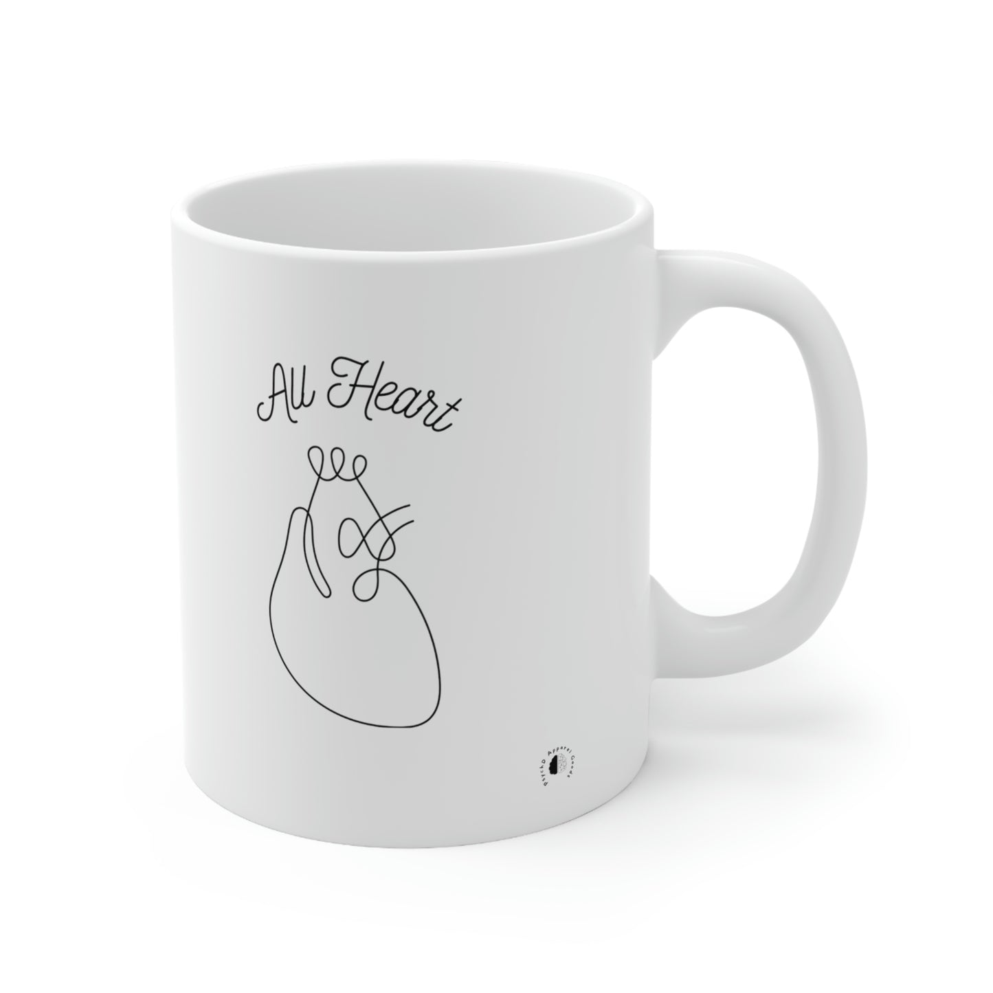 Give it All Your Heart Ceramic Mug 11oz