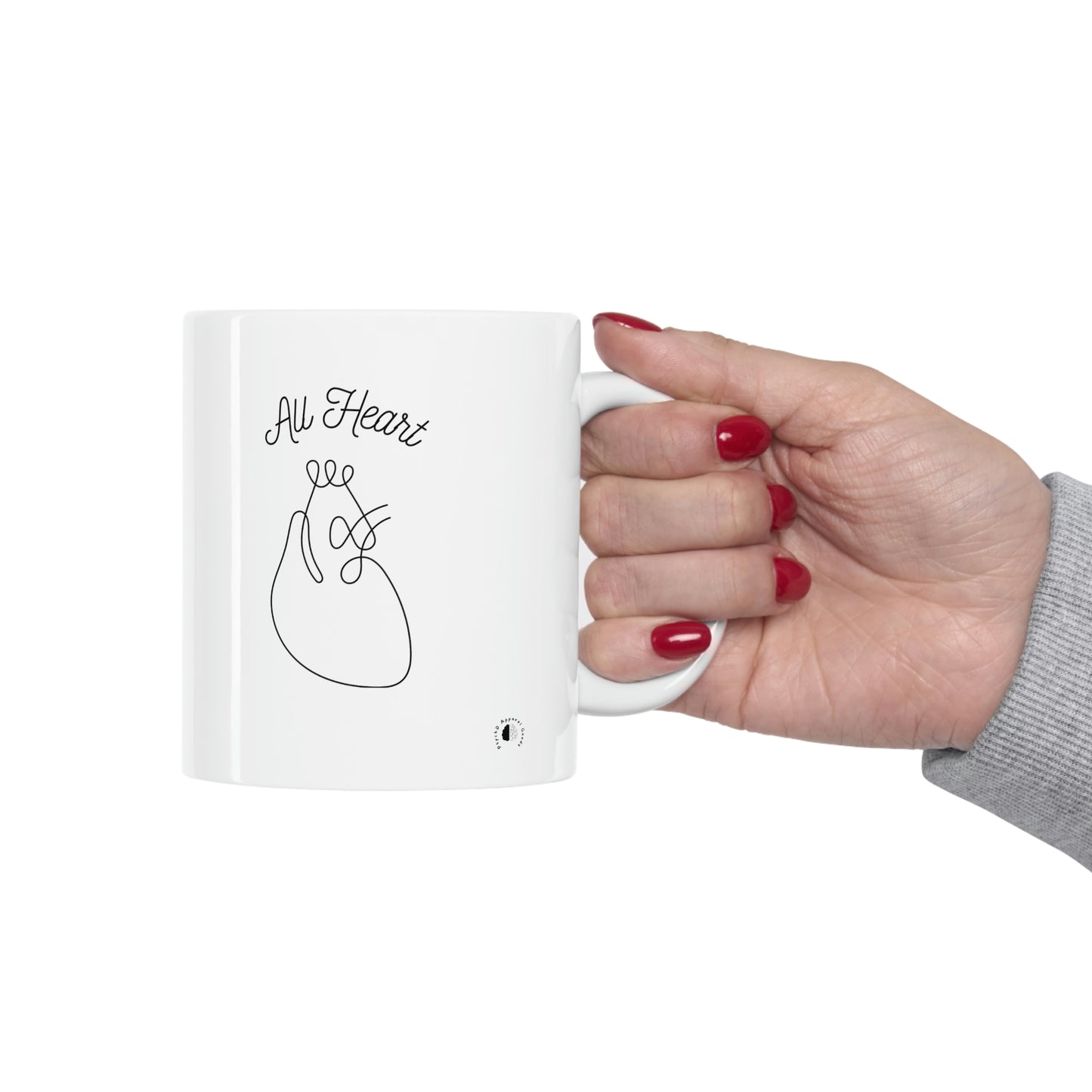 Give it All Your Heart Ceramic Mug 11oz